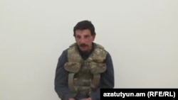 Скриншот с видео, распространенного ВС Азербайджана