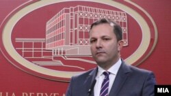 Министерот за внатрешни работи Оливер Спасовски