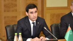 Berdimuhamedow ýokary derejeli duşuşyga öz deregine ogly Serdary ýollady