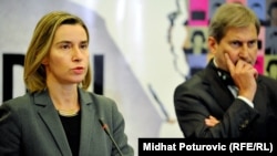Federika Mogerini i Johanes Han 