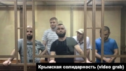 Фігуранти сімферопольської «справи Хізб ут-Тахрір», архівне фото