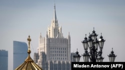 Здание МИД РФ в Москве