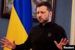 Liderul de la Kiev, Volodimir Zelenski.