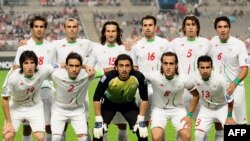 تیم ملی فوتبال ایران در سئول کره جنوبی در سال ۲۰۰۹ 