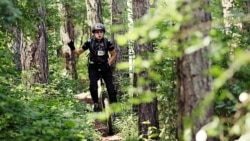 Галина Риом-Ройбек по време на 100-километровото състезание "Витоша 100", провело се на 25 и 26 юли 2020 г.