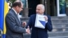 Schmidt i Inzko prilikom primopredaje dužnosti, 2. august, 2021. 