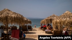 Плажа во Грција.