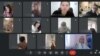Lecțiile de limba română desfășurate online cu elevii clasei a X-a, liceul „Mihai Eminescu” din Dubăsari, după ce clădirea instituției a fost deconectată de la căldură.