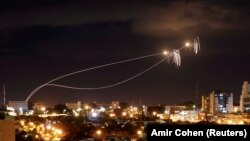 Ракеты, запущенные из сектора Газа по Израилю в октябре 2018 года (архивное фото)