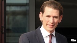 Австрискиот министер за надворешни работи Себастијан Курц