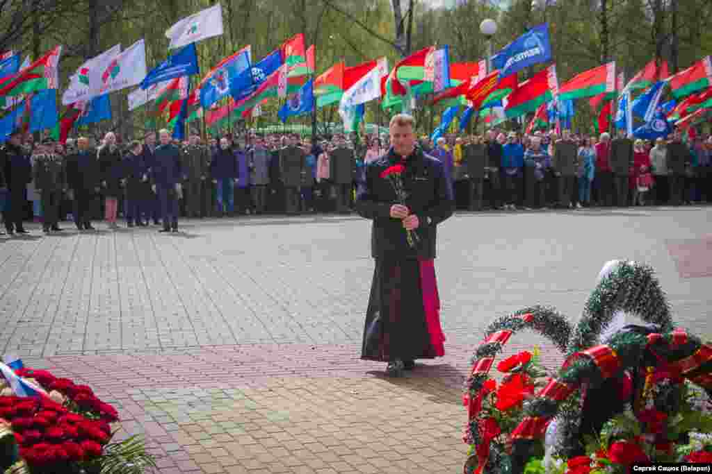 Прысутнічалі таксама прадстаўнікі цэркваў