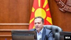 Премиерот Оливер Спасовски на владина седница