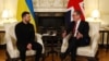 Украинскиот претседател Володомир Зеленски и британскиот премиер Кит Сатрмер, 1 март 2025 година