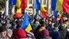Protest în Piața Victoriei din București, pe 10 februarie 2025.