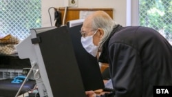 Mașină de vot în Bulgaria