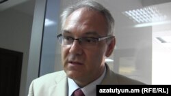 Новоназначенный посол Германии в Армении Матиас Кисслер, 19 сентября 2015 г. 