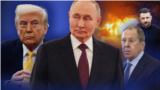 Трамп, Путин, Лавров и Зеленский на фоне атаки БПЛА на Москву