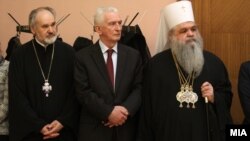 Господин Господин Стефан, поглавар на Македонската православна црква.
