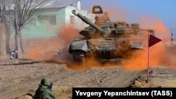 Русиядә хәрби әзерлек. Архив фотосы