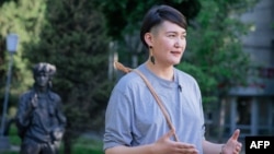 Белсенді Әсия Төлесова.