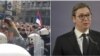 Vučić poručuje da se nije uplašio, opozicija traži oslobađanje uhapšenih