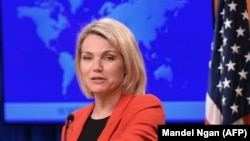 За словами Гезер Науерт, обмежувальні заходи можуть допомогти знайти шлях до продуктивного діалогу з Москвою