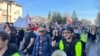 Belgrade, Serbia - Students during their walk of protest towards Novi Sad