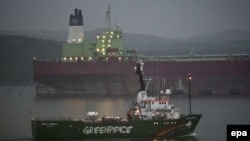 Судно Arctic Sunrise, Мурманськ, 1 серпня 2014 року