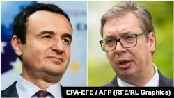 Albin Kurti i Aleksandar Vučić
