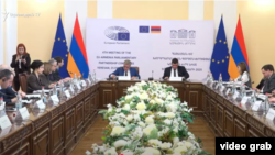 Заседание Комитета парламентского партнерства ЕС-Армения в Национальном Собрании, 25 февраля 2025 г.