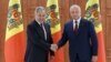 Ministrul rus al apărării Sergei Șoigu la primirea de către Igor Dodon la Chișinău, 24 august, 2019