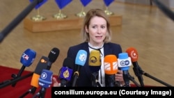 Șefa diplomației UE, Kaja Kallas.