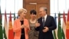 Yevropa Komissiyasi prezidenti Ursula fon der Lyayen prezident Shavkat Mirziyoyev bilan. Samarqand, 3-aprel, 2025-yil.