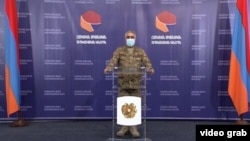Представитель Министерства обороны Армении Арцрун Ованнисян