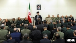 دیدار روز چهارشنبه آیت‌الله خامنه‌ای با فرماندهان نیروهای مسلح