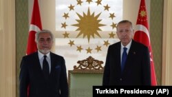 د ملي مصالحې مشر ډاکټر عبدالله عبدالله د ترکیې له ولسمشر رجب طیب اردوغان سره