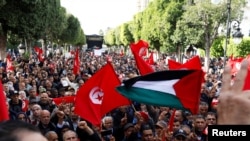 Protest u Tunisu, 10. decembar 2022. 