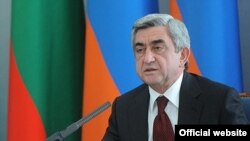 ՀՀ նախագահ Սերժ Սարգսյան