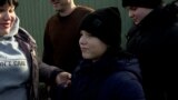 Ukrainian Children Evacuated From Kupyansk After Russians Cross Key River video grab 2