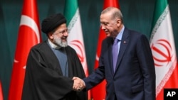 رجب طیب اردوغان و ابراهیم رئیسی