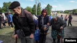 Волчанск шаарынан көчкөн тургундар, 10-май, 2024-жыл.