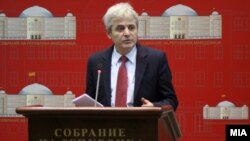 Архивска фотографија-претседателот на ДУИ Али Ахмети