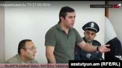 Геворк Сафарян на одном из судебных заседаний (архив)