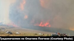 Пожар во Пехчево