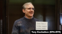 Paul Whelan la pronunțarea sentinței, 15 iunie 2020