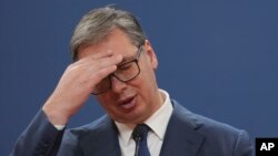 Presidenti i Serbisë, Aleksandar Vuçiq. Fotografi nga arkivi. 