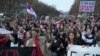 Протести во Србија (илустрација)
