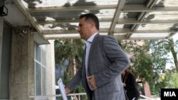 Архивска фотографија- поранешниот премиер Никола Груевски пред Основен суд Скопје 1