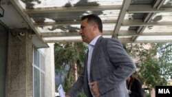 Поранешниот премиер Никола Груевски пред суд (архивска фотографија)