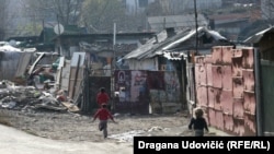 Romsko naselje Mali Leskovac u Beogradu 